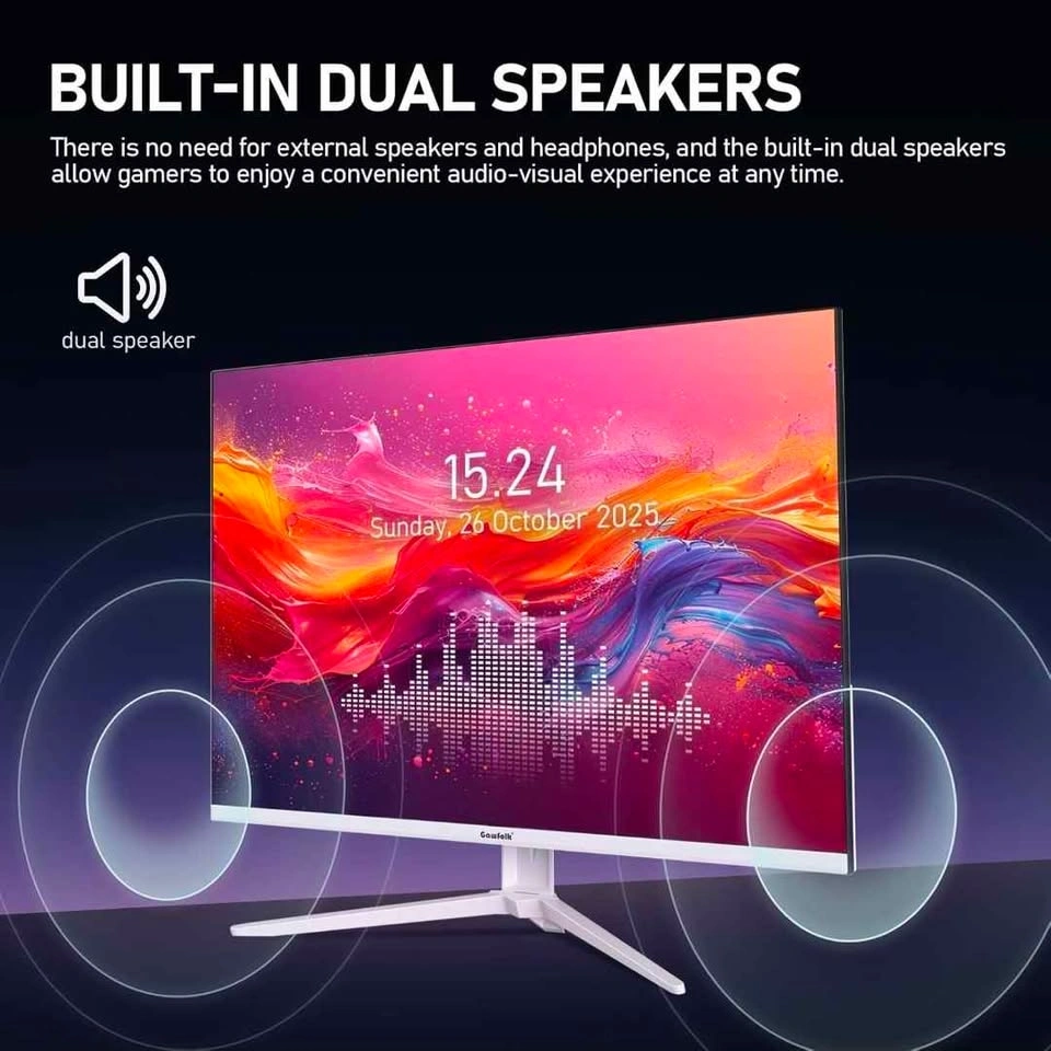 Gawfolk 28 inch 4K+ IPS Monitor Built-in Speakers - photo 5