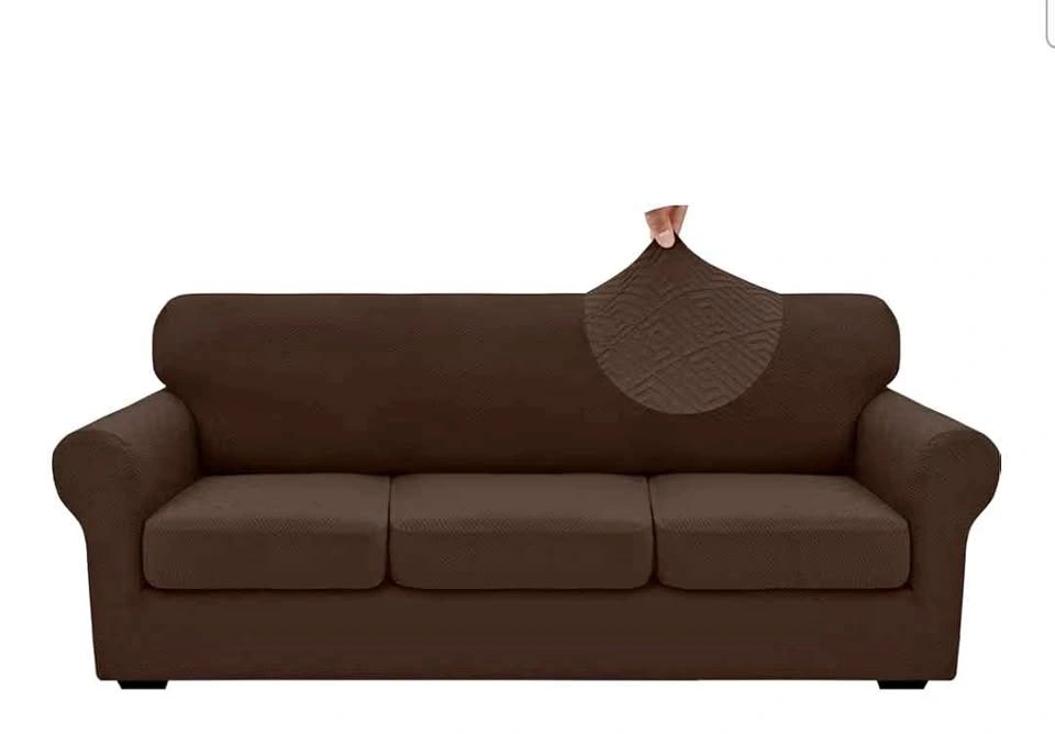 Sofa Slipcover ● 3 Seater (XL) ● Coffee Color