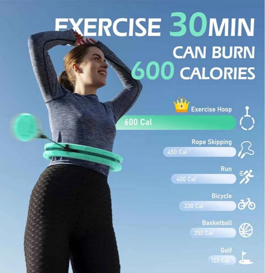 Hula Hoop - Exercise for Weight Loss - JLoibao - 56 inches - photo 2