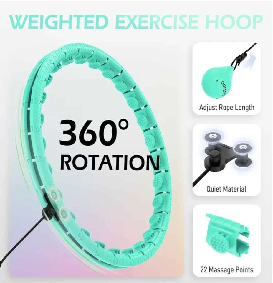Hula Hoop - Exercise for Weight Loss - JLoibao - 56 inches - photo 5