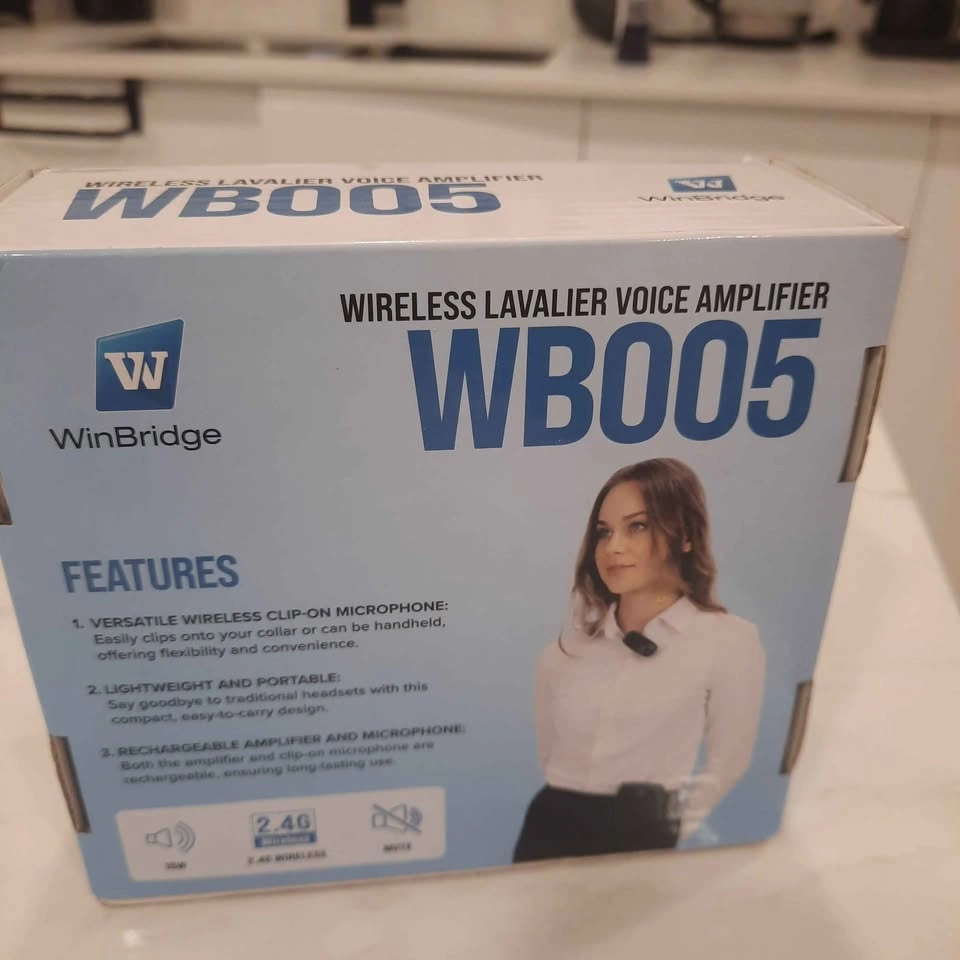 Voice Amplifier- WinBridge Wireless Lavalier - photo 2
