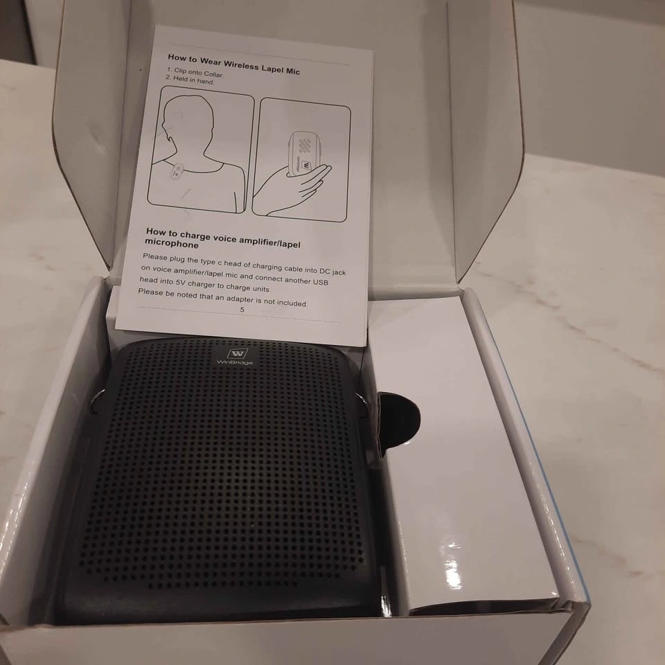 Voice Amplifier- WinBridge Wireless Lavalier - photo 3
