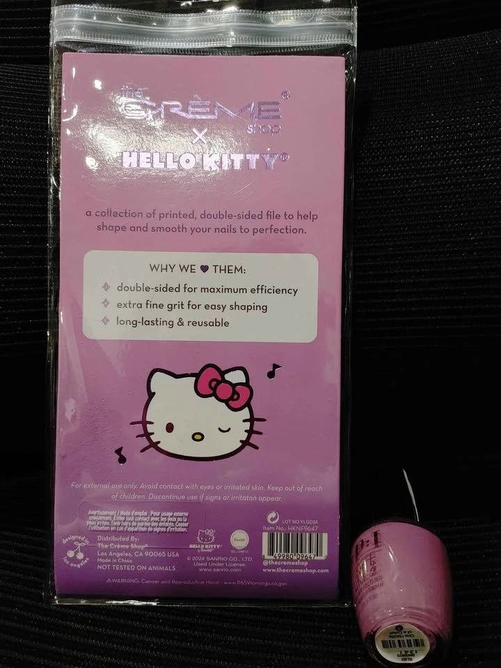 The Creme Shop X HK Nail File (New) & OPI Long Wear Lacquer - photo 2
