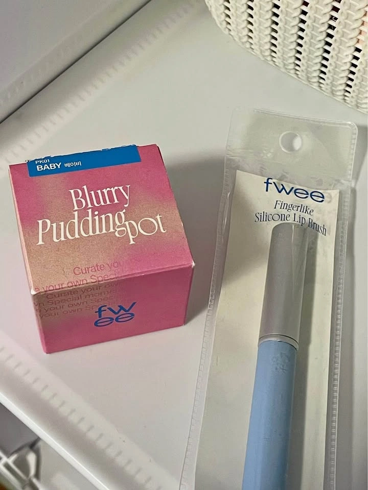Korean Makeup - Fwee Pudding Lip Set