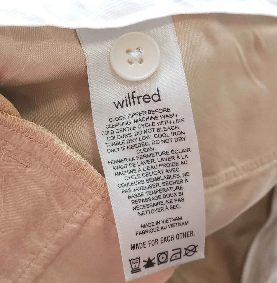 NEW Aritzia Wilfred Alanya Wide Leg Pants – Size 00 – NWOT - photo 4