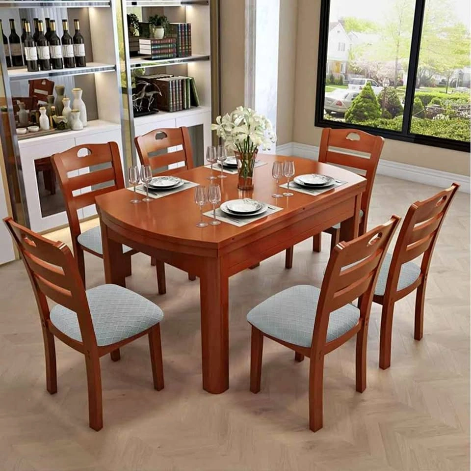 Chair Covers (6 pcs) ● Grey ● Dining Room ● Waterproof