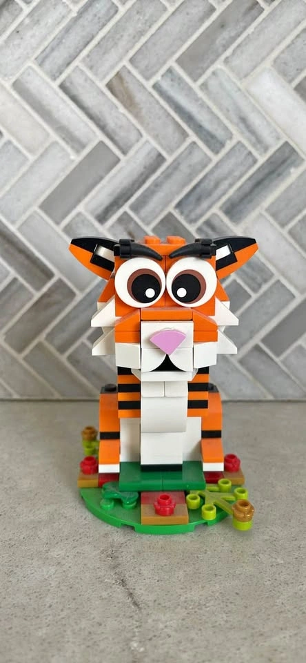 LEGO Year of the Tiger 40491 Complete Set No Box
