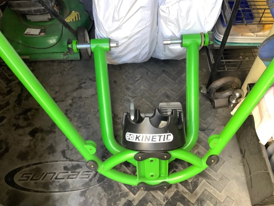 Kinetic Rock and Roll Fluid Bike Trainer + Kinetic Riser Ring - photo 4