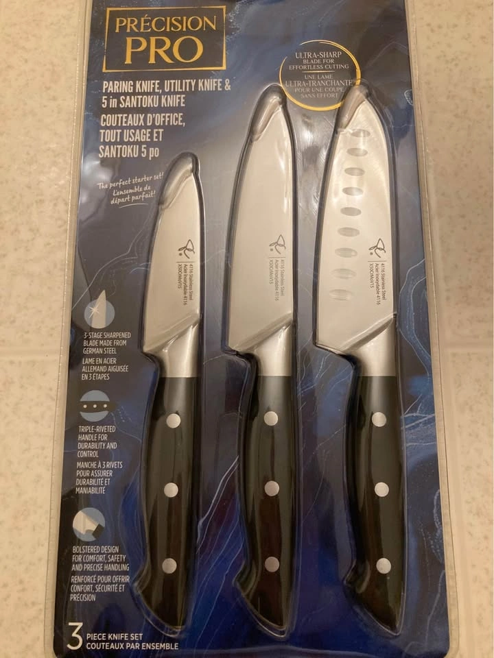 Knife set 3 pc