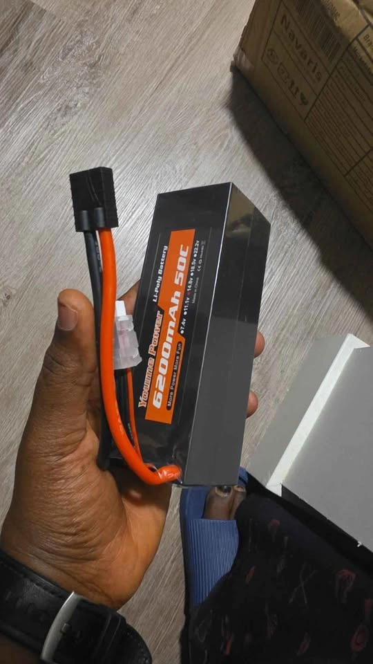 Youme 4S Lipo Battery, 14.8V Lipo Battery 6200mAh Hard Case 50C - photo 2