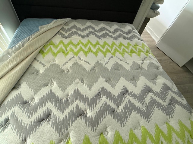 Organic King Size Mattress and Bed Frame - photo 2