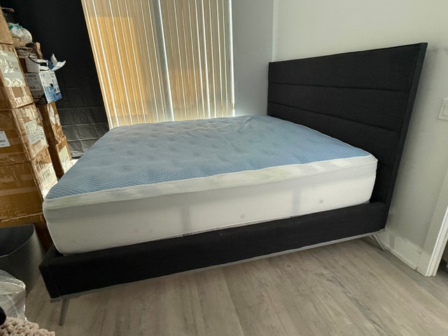 Organic King Size Mattress and Bed Frame - photo 3