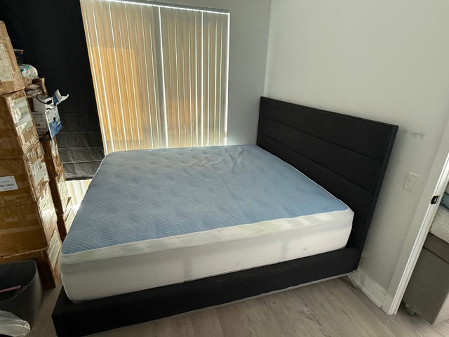 Organic King Size Mattress and Bed Frame - photo 4