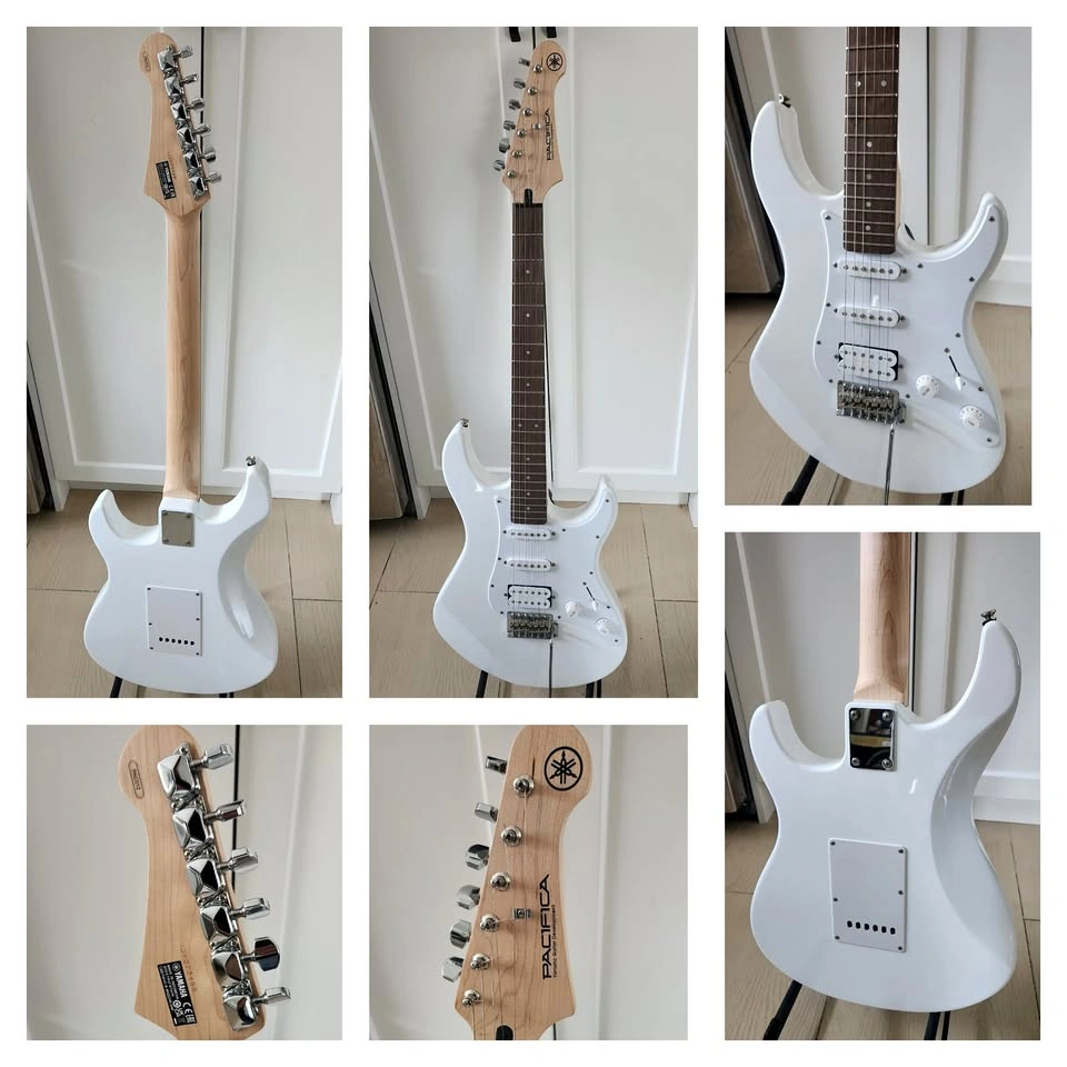$270 Yamaha Pacifica 012 Electric Guitar - White