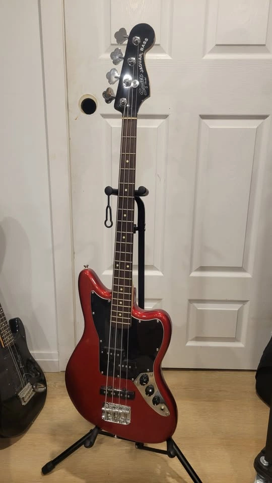 Squier Jaguar PJ Bass Guitar - Vintage Modified Short Scale - photo 3