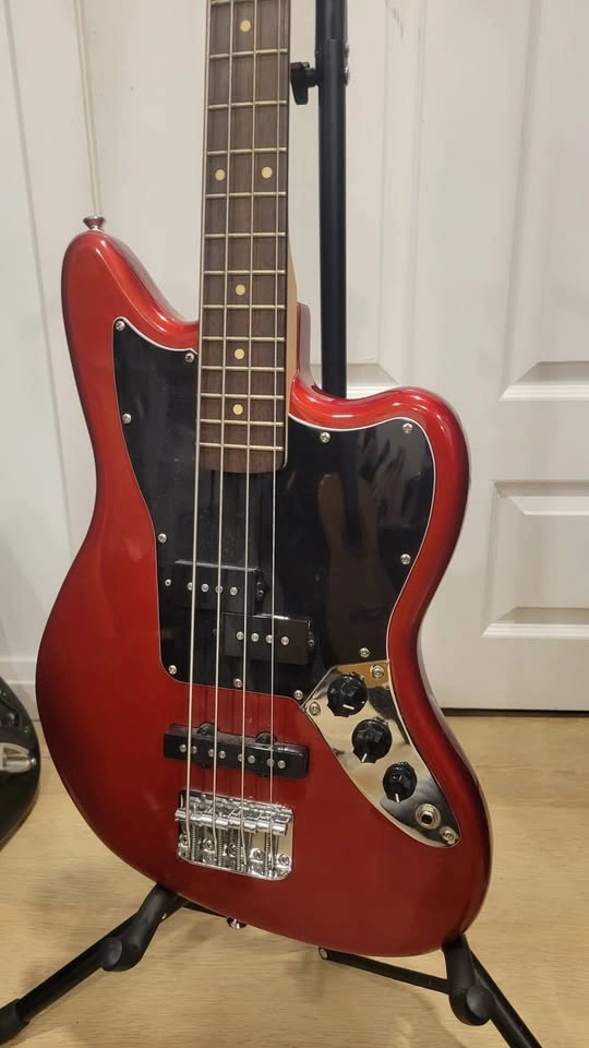 Squier Jaguar PJ Bass Guitar - Vintage Modified Short Scale - photo 4