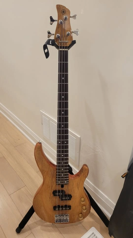 $320 Yamaha TRBX174EW Electric Bass – Exotic Wood Finish - photo 2