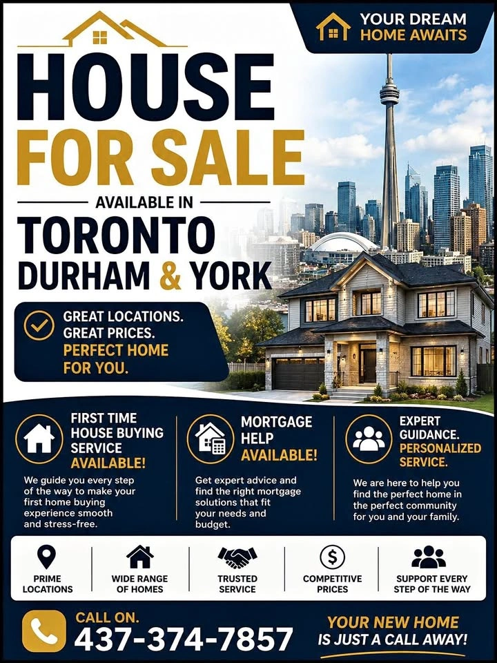 Homes for Sale in Toronto, Durham & York