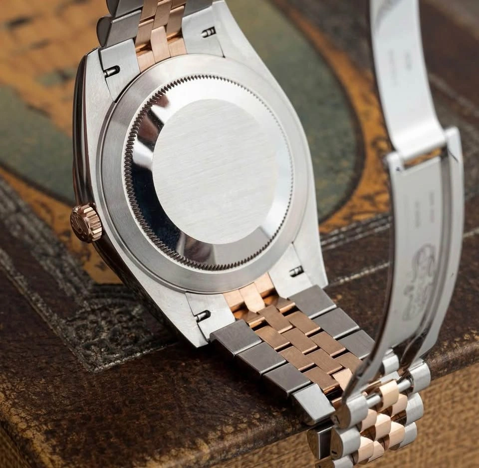 Rolex Datejust 41mm Steel And Rose - Sundust 126331G - photo 4