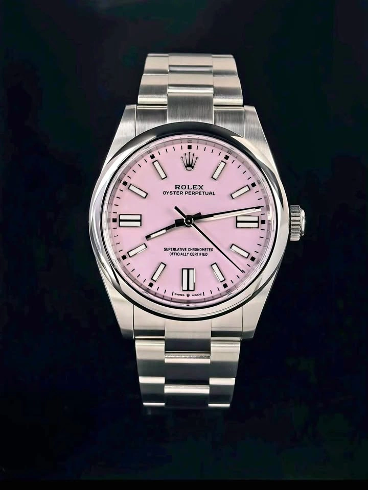 02-2026 Rolex Oyster Perpetual 41 Candy Pink 134300 Full Set