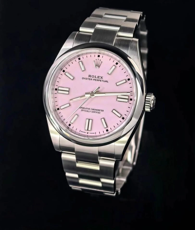02-2026 Rolex Oyster Perpetual 41 Candy Pink 134300 Full Set - photo 2