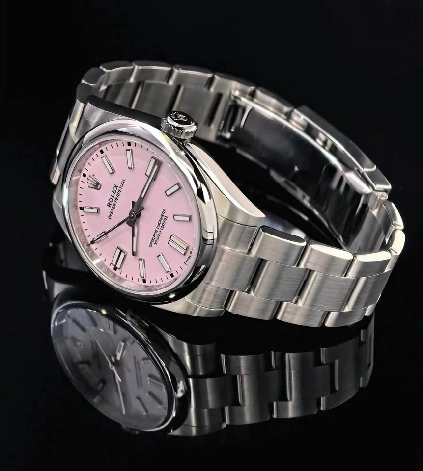 02-2026 Rolex Oyster Perpetual 41 Candy Pink 134300 Full Set - photo 3