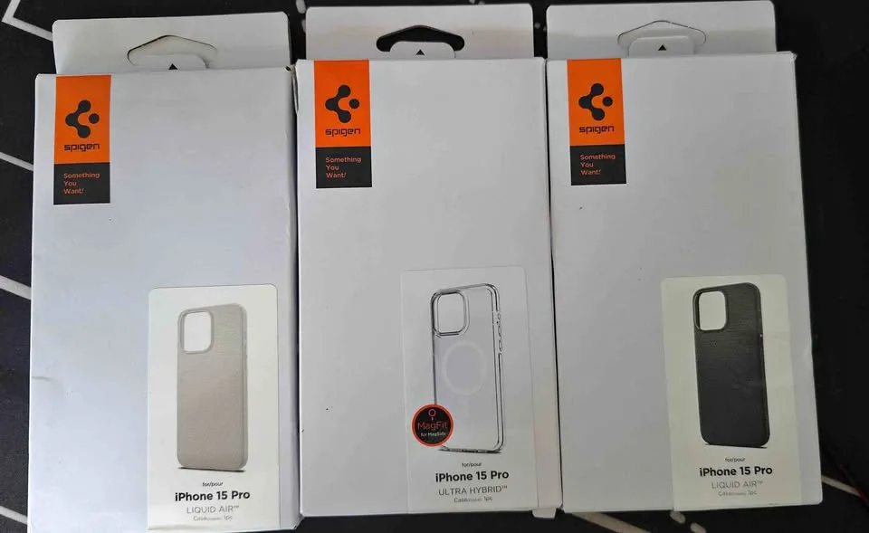 Spigen iPhone 15 Pro cases thumbnail