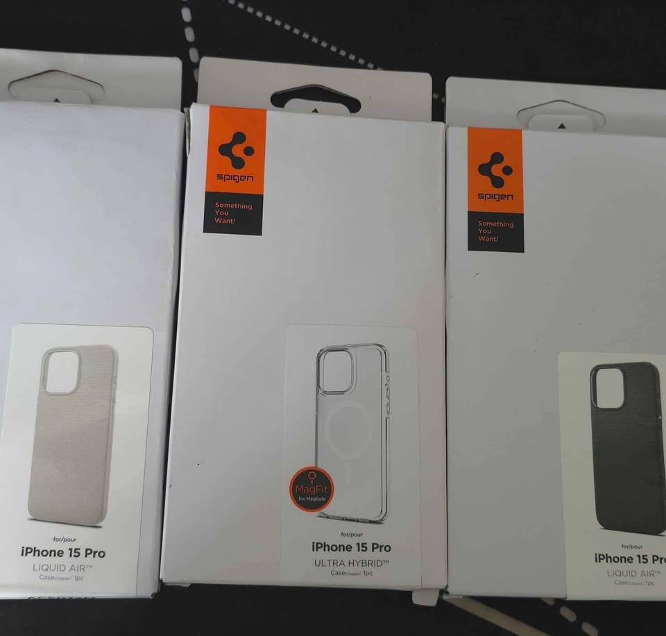 Spigen iPhone 15 Pro cases - photo 2