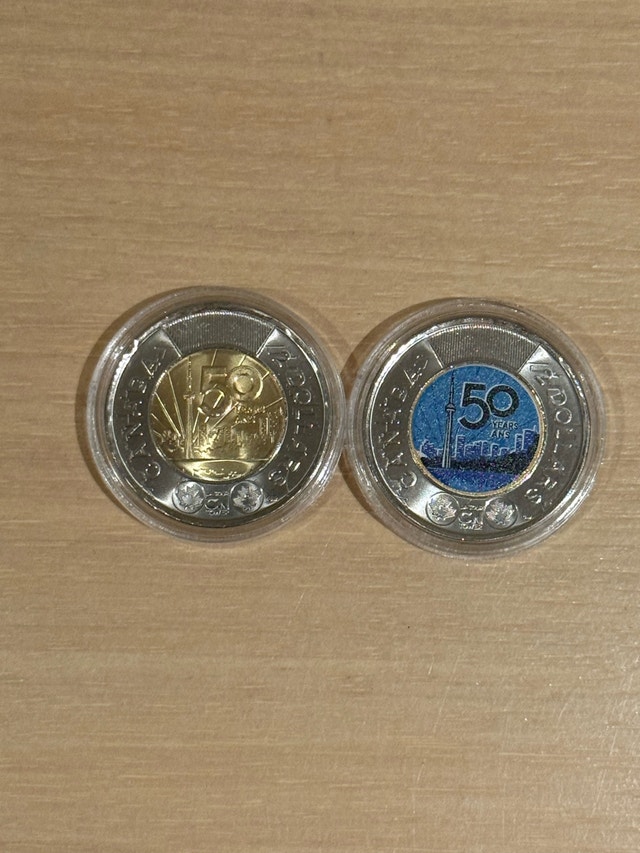 Royal Canadian Mint CN Tower 50th Anniversary Coin Set