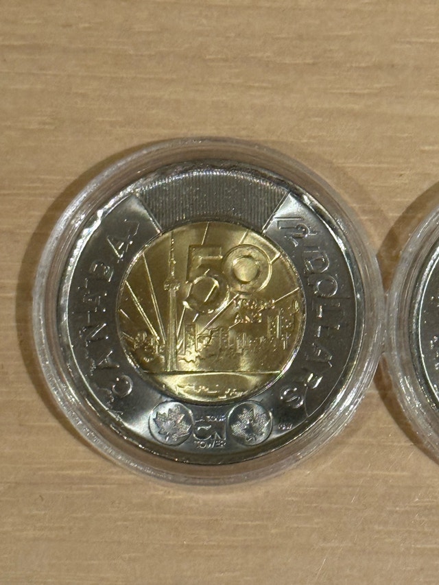 Royal Canadian Mint CN Tower 50th Anniversary Coin Set - photo 4