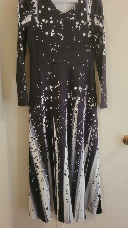 Black and White Maxi Dress * NEW * - photo 4