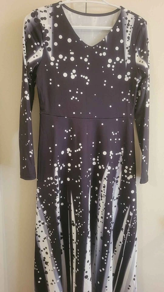 Black and White Maxi Dress * NEW * - photo 5