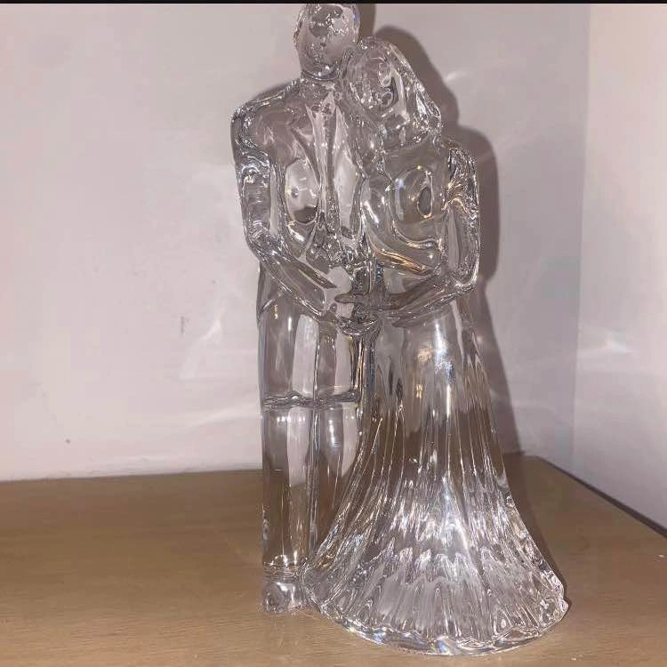 Waterford Crystal Wedding Couple Figurine - photo 2