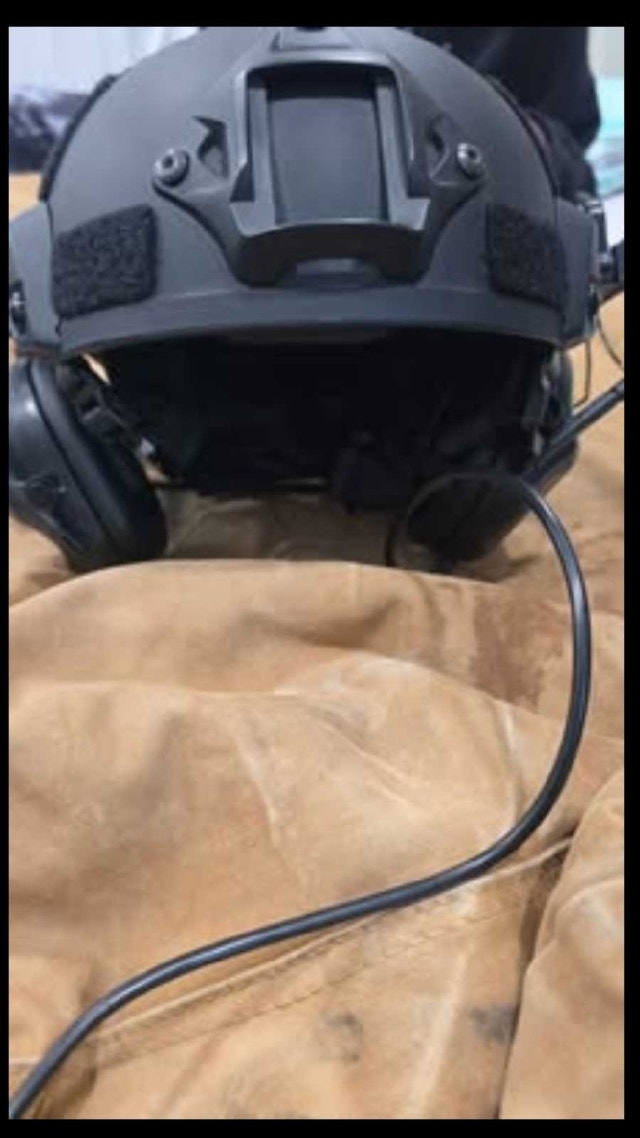 Tactical Helmet & Headset