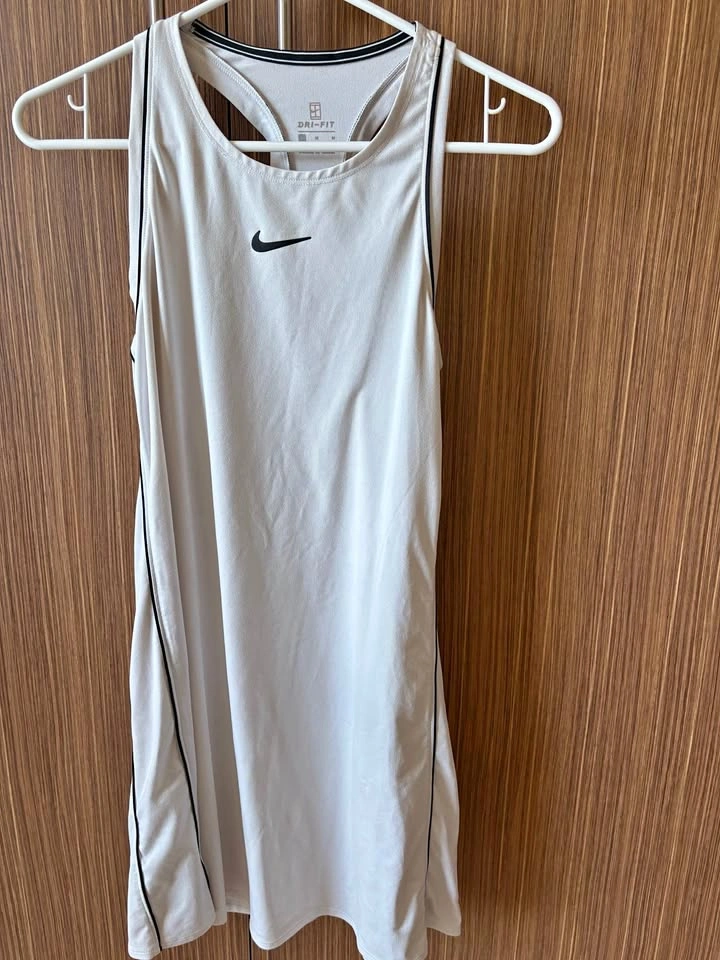 Nike Dri-FIT Tennis Dress – Size M – White