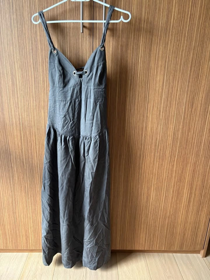 BNWT Oak and Dirt Dress Asphalt Grey Size S - photo 2