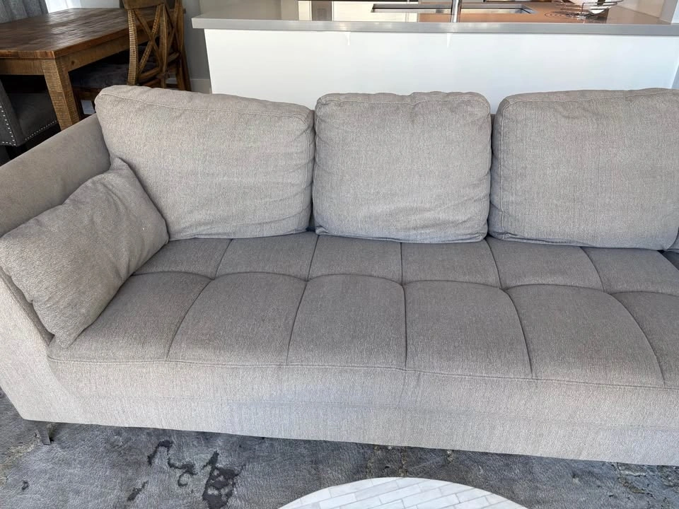 Grey sectional - photo 3