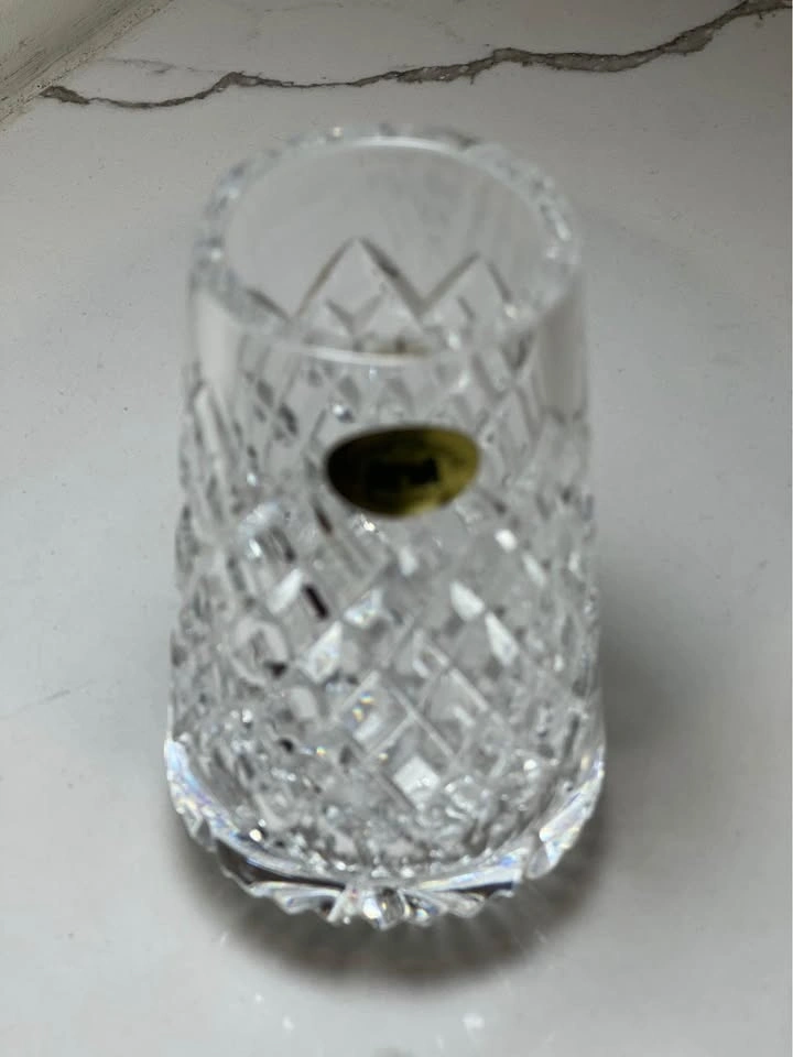 Vintage Tyrone Crystal 4” Cappagh Bud Vase – Made in Ireland - photo 2