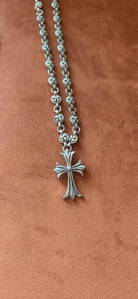 Silver Chrome heart necklaces - photo 3