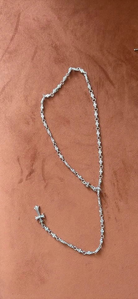 Silver Chrome heart necklaces - photo 5