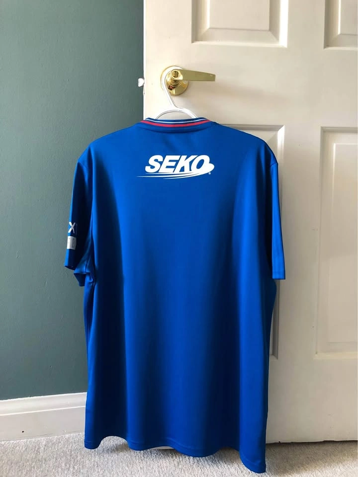 Brand new authentic Glasgow Rangers Castore jersey size XL - photo 3