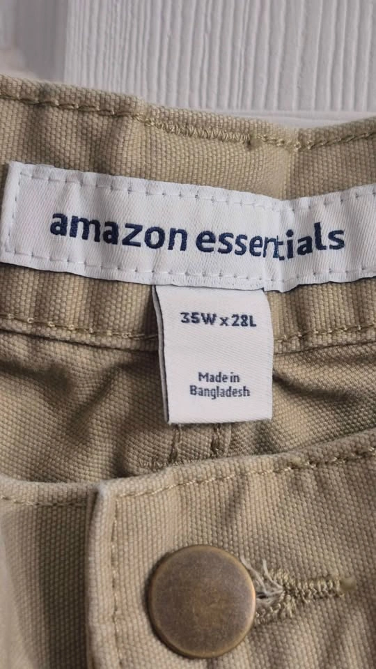 Amazon Essentials Carpenter Pants mens 35 x 28 - photo 2