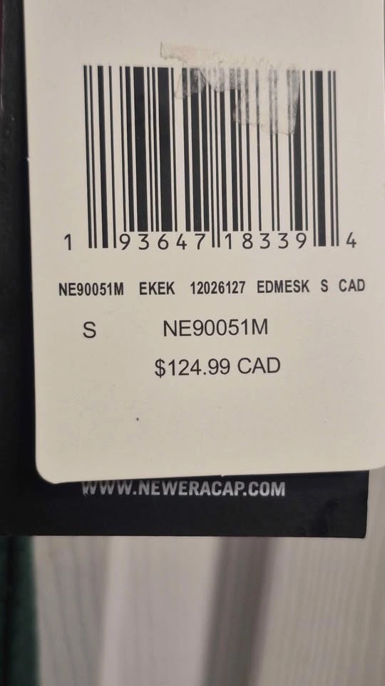 New Era Edmonton Eskimos CFL Jersey Size Small sku 0399 - photo 2