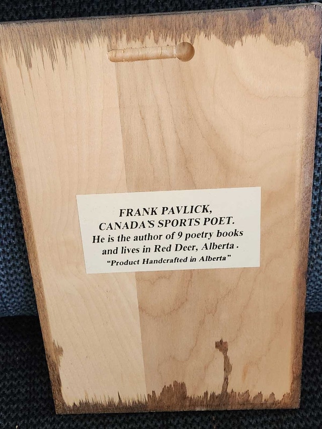 Vintage Frank Pavlick "Thanks, Mom" Wood Plaque - photo 5
