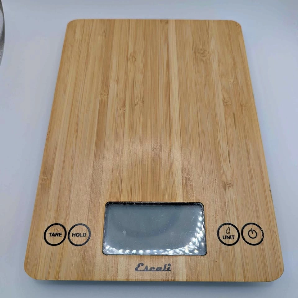 Escali Arti Bamboo Digital Kitchen Scale