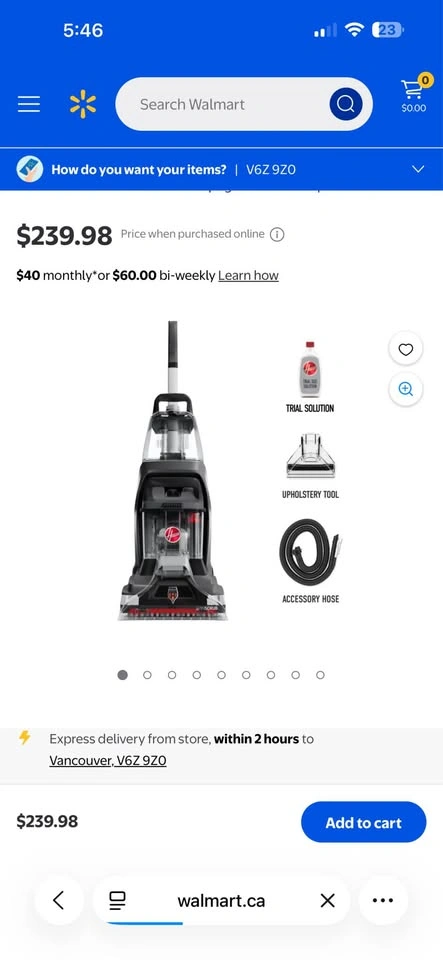 Carpet cleaner machine Hoover - photo 5