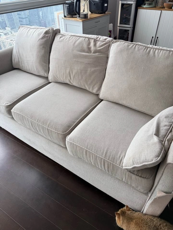 Azure sofa bed with queen bed and mattress - photo 3