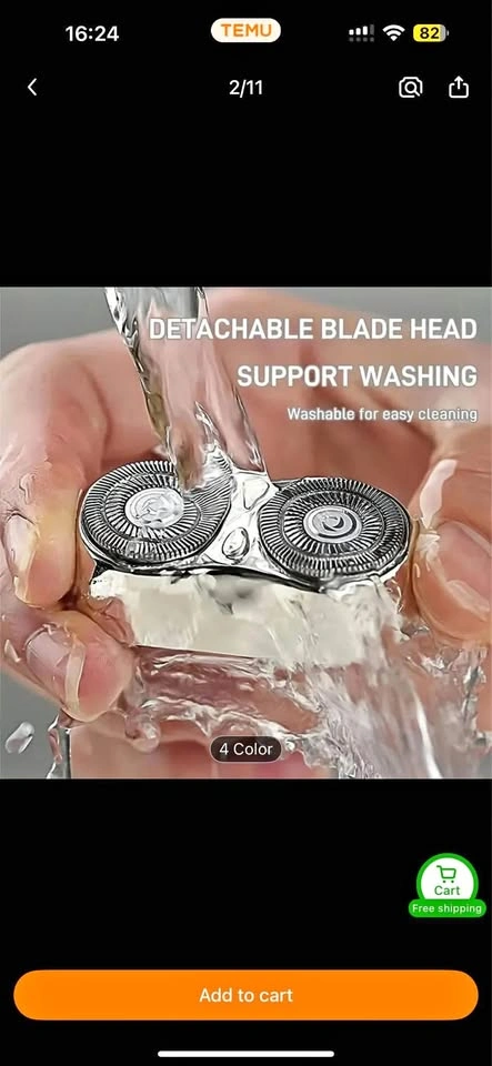 Men's Portable USB Electric Razor - Brand New
