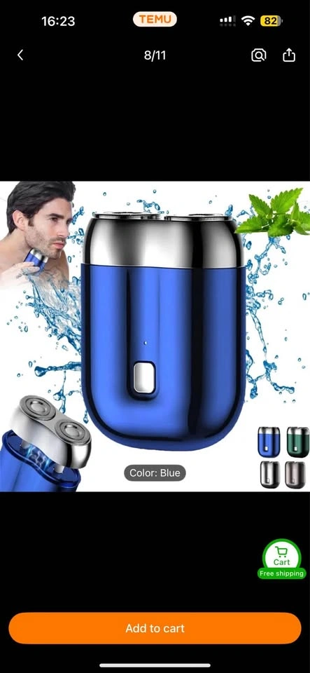 Men's Portable USB Electric Razor - Brand New - photo 2