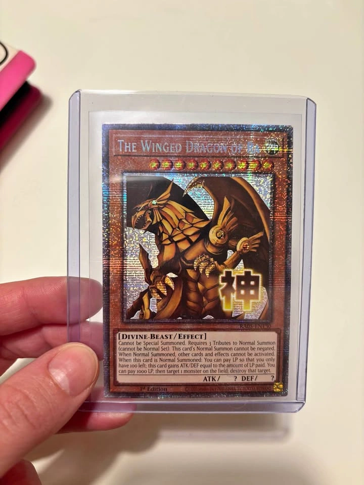 Yugioh card Winged Dragon of Ra